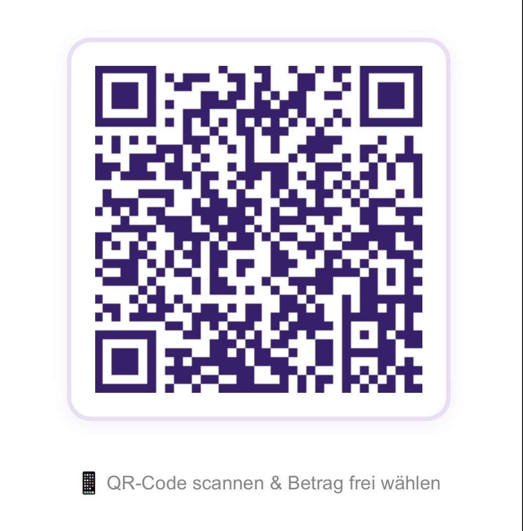 Spende auf unser Konto